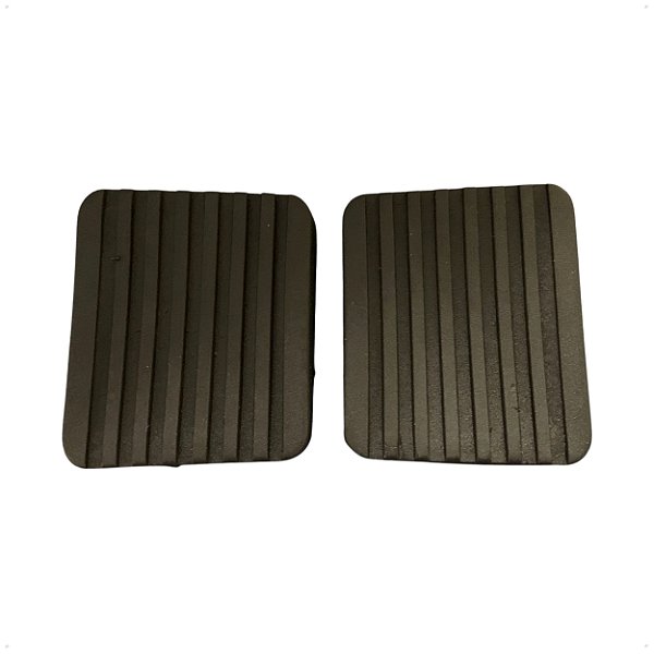 02 Sapata Borracha Pedal Freio Embreagem Para Ford Ranger de 1994 até 2012