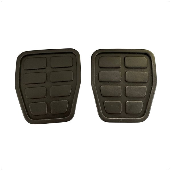 02 Sapata Capa Borracha Pedal Freio Embreagem Para Vw Gol Voyage Santana Passat