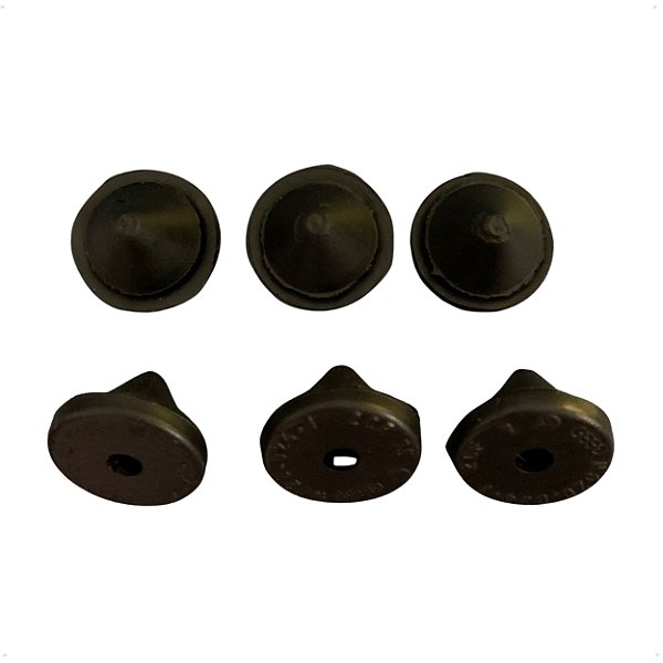 06 Tampão Borracha 10x1x12mm Vw 1994 Até 1999 Vw 2000