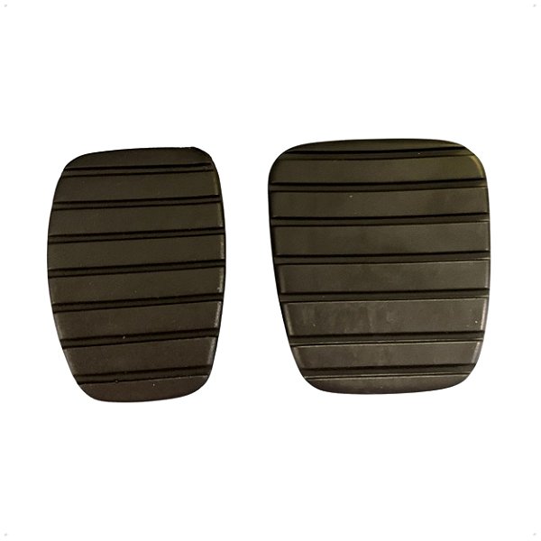 02 Sapata Capa Borracha Pedal Freio Embreagem Para Renault Master de 2014 em diante
