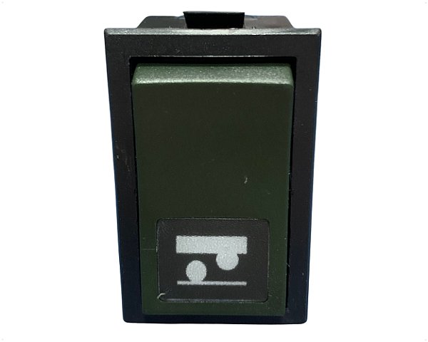 Botão Interruptor Sobe Desce Terceiro Eixo 24V para Caminhão Volvo de 1980 até 2000