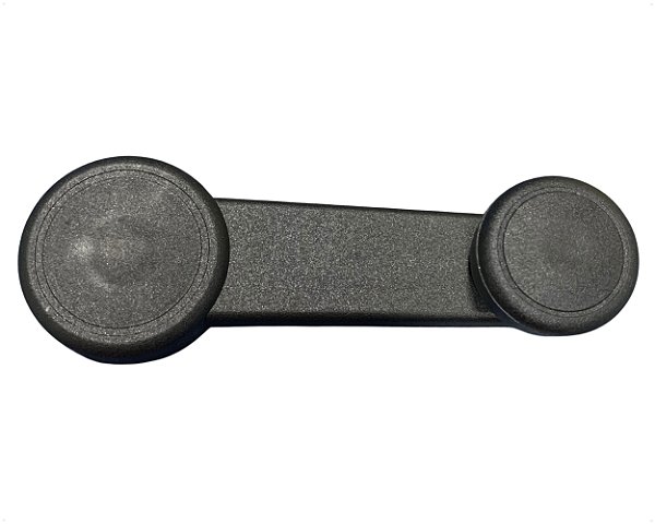 Manivela Regulagem Vidro Porta Plástico Preto para Ford Fiesta Ka Ranger Ecsoport Courrier
