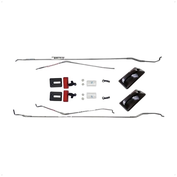 Kit Maçaneta E Vareta / Haste da Fechadura Porta Ford Cargo Até 2011 815 1215 4331 1317 4532e