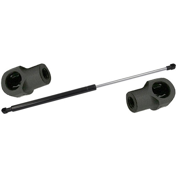 Amortecedor de mola à gás do Capô - Medida 598 mm - Carga 44 KGF - Curso 255 mm
