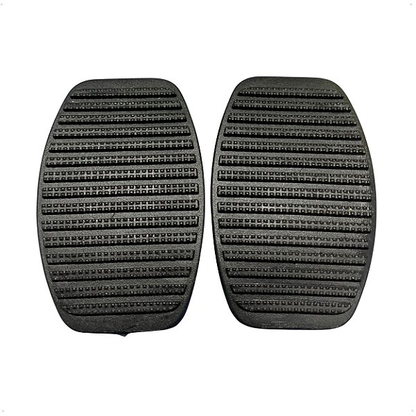 2 Sapata Pedal Borracha Freio Embreagem Para Palio Idea Uno Fiorino Doblo