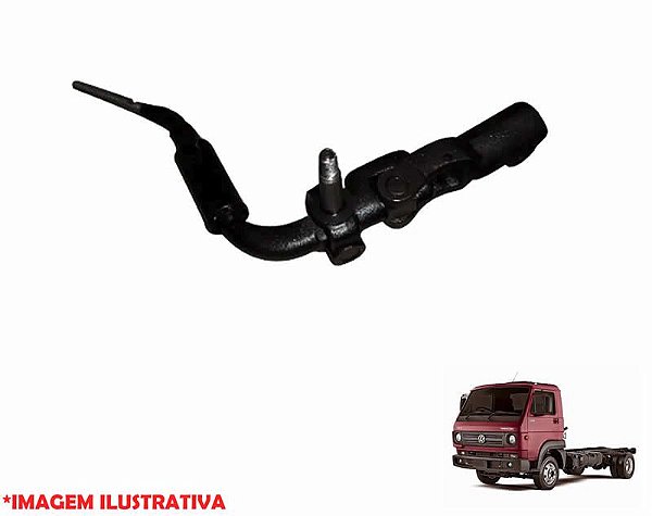 Alavanca Trambulador Marcha Cambio Caminhão VW Worker 8150E 9150E Delivery Plus Motor Cummins Eletrônico