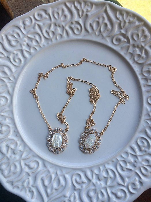 Escapulario em Madrepérola