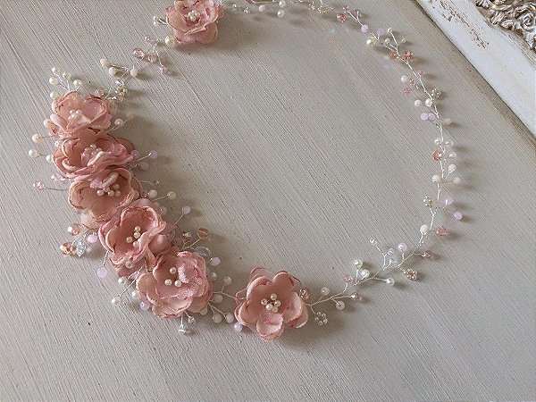 Headband Paris Rosee