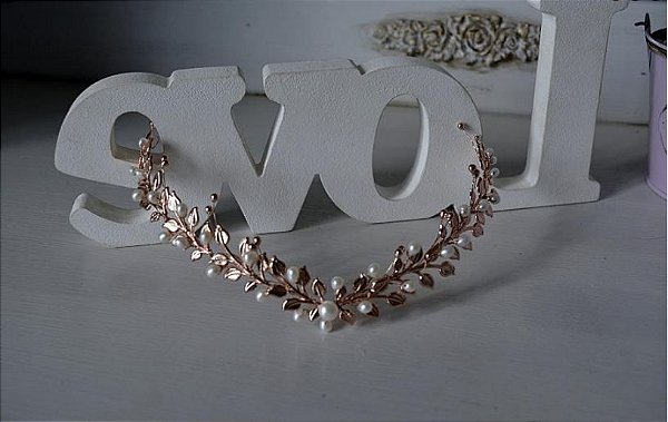 Tiara para noiva  Medieval Erica