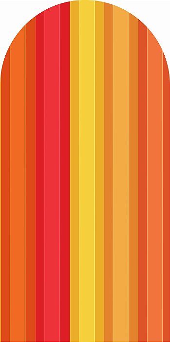 Painel Romano Em Tecido Veste Fácil Abc Colors Laranja Volta As Aulas