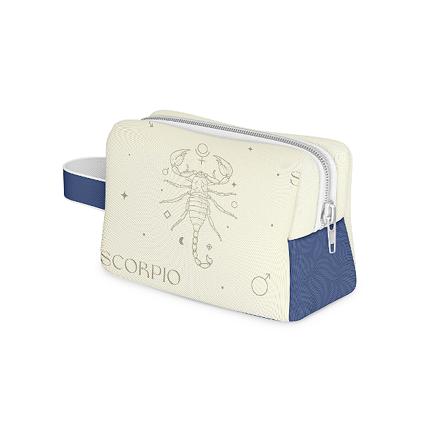 Nécessaire Box em Tecido Sublimado Coleção Zodiac - Escorpião