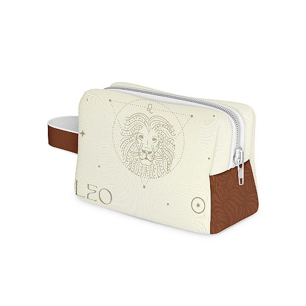 Nécessaire Box em Tecido Sublimado Coleção Zodiac - Leão