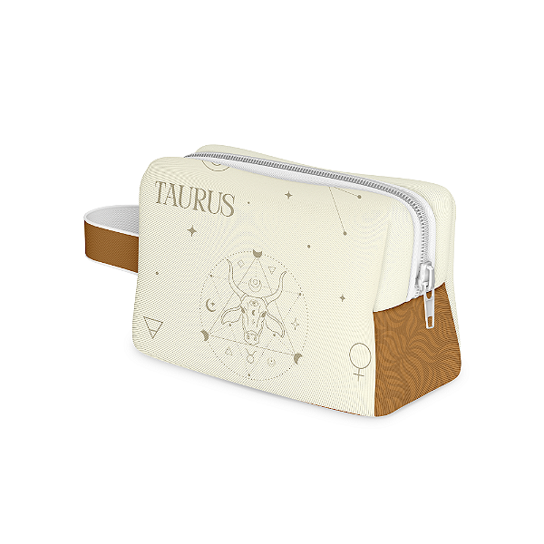 Nécessaire Box em Tecido Sublimado Coleção Zodiac - Touro