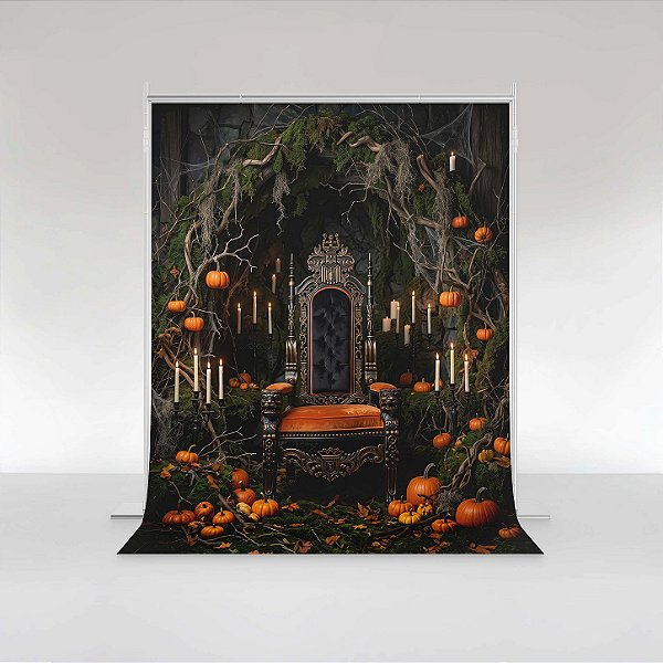 Fundo Fotográfico em Tecido Sublimado Halloween