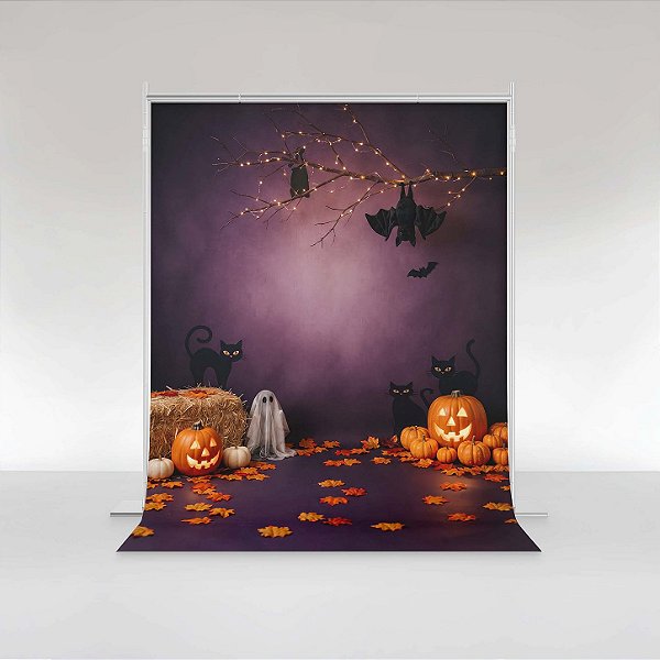 Fundo Fotográfico em Tecido Sublimado Halloween