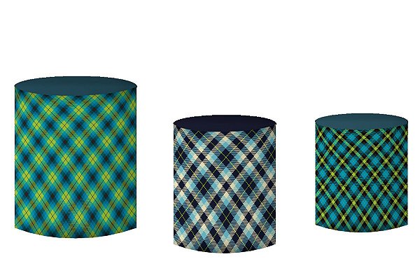 Kit Capas de Cilindro de festa em tecido sublimado Festa Junina