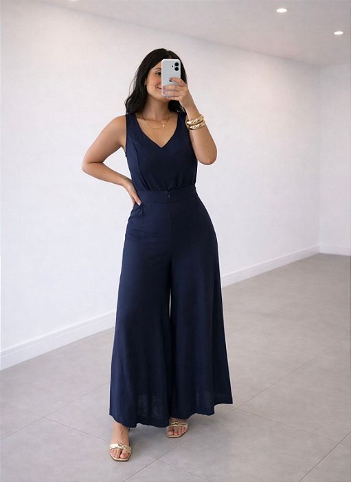 Conjunto Vivi Blusa Decote V