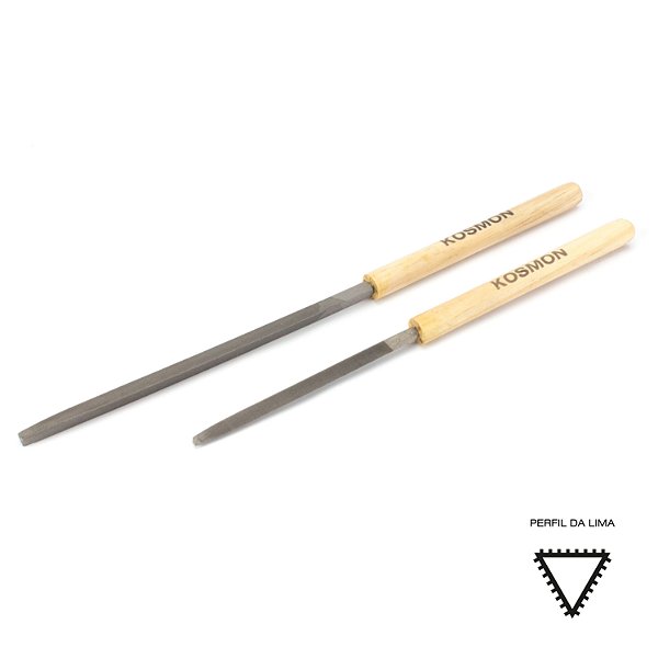 Lima murça triangular 4 ou 6 polegadas