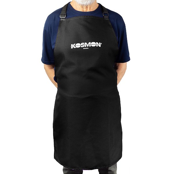 Avental para luthieria liso em tecido preto