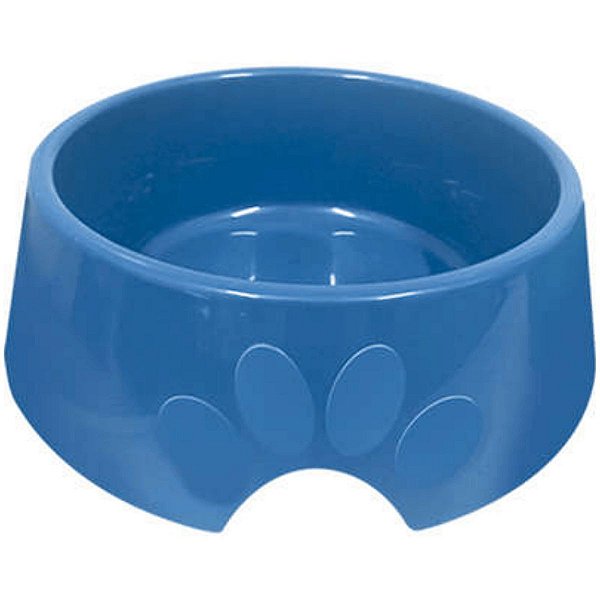 Comedouro Plástico Pop Furacão Pet Tamanho 4 1900 ml Azul