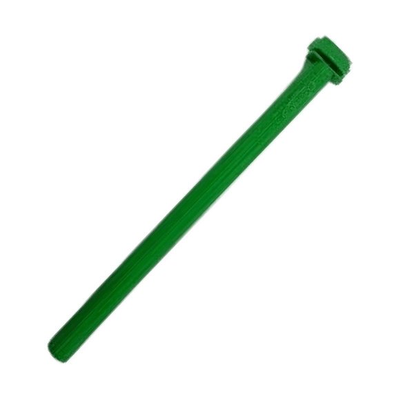 Poleiro Plástico Semi-Frisado – Verde 20cm