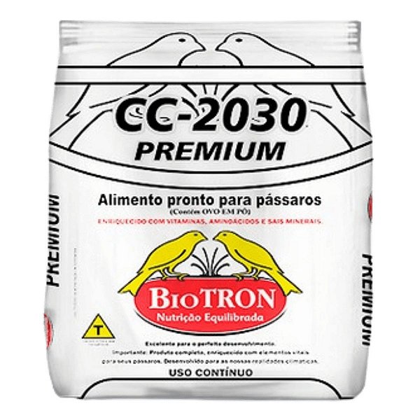 Farinhada Biotron - Pássaros - CC2030 Premium - 5kg