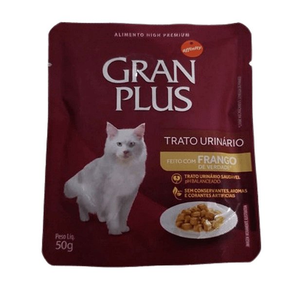 Sachê Gran Plus - Trato Urinário Felino - Sabor Frango - 50g