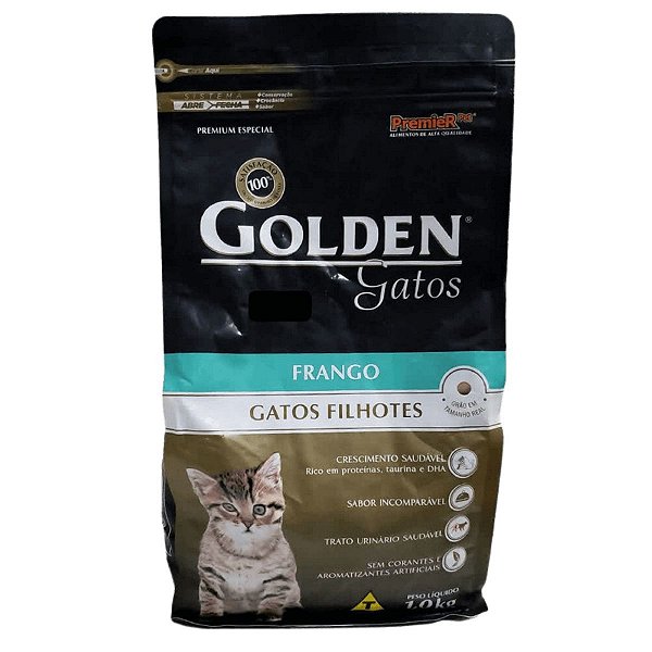 Ração Golden - Gatos Filhotes - Sabor Frango - 1kg