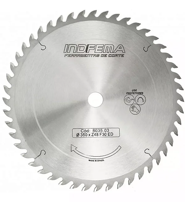 Disco Serra Circular 350mm 48 Dentes 803503 Indfema
