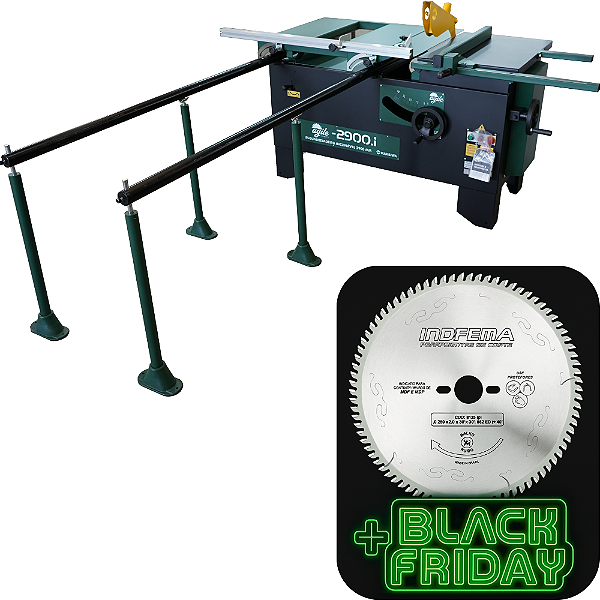 Esquadrejadeira 2900mm Eixo Inclinavel ESQ2900I Maksiwa Edição Agile