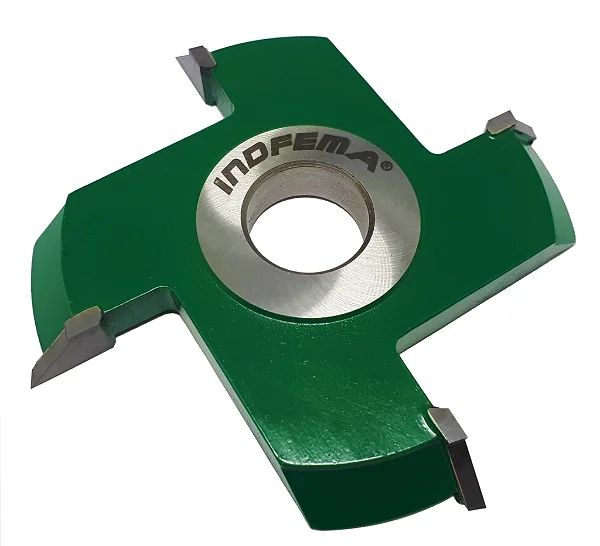Fresa para Puxador de Gaveta 150x30mm 4 Dentes 138202 Indfema
