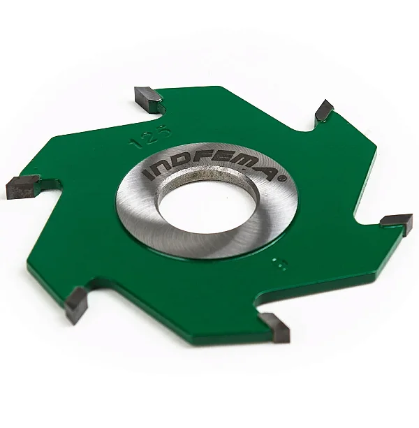 Fresa para Ranhura 125x6x30mm 6 Dentes 180012 Indfema