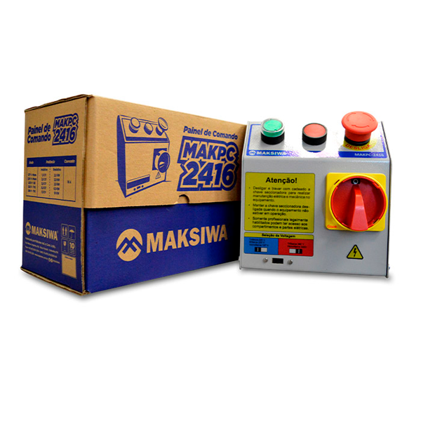 Painel de Comando MAKPC2416 Até 7,5cv Maksiwa