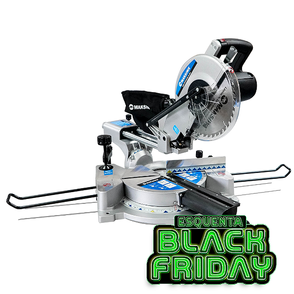 Serra Circular de Esquadria 10 Polegadas Telescópica MK300I Maksiwa