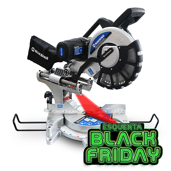 Serra Circular de Esquadria 12 Polegadas Telescópica MK400I Maksiwa