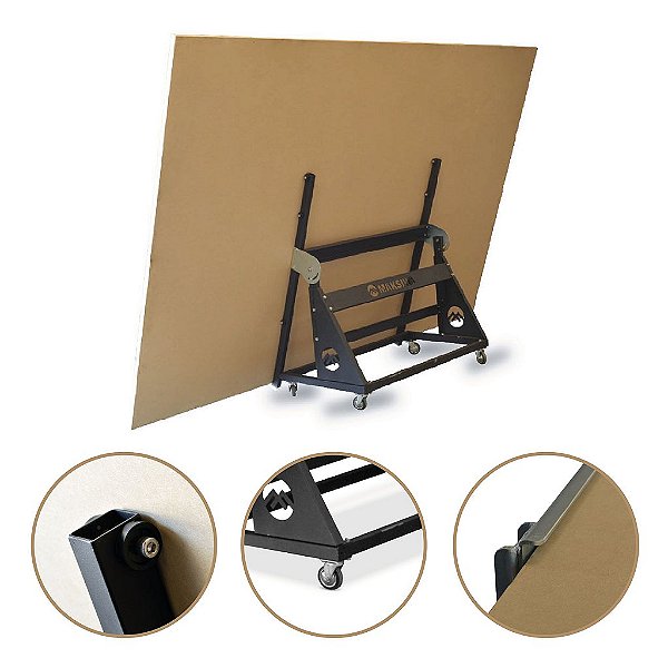 Transportador de Chapas MDF MDP Compensado Tc3000 Maksiwa