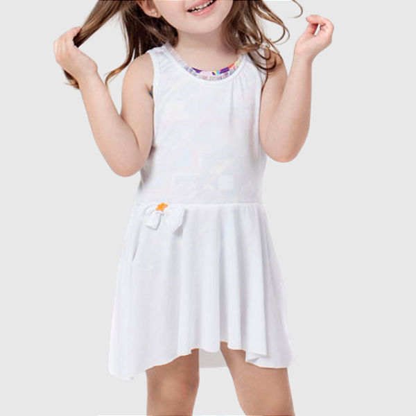 Vestido Infantil de Frufru