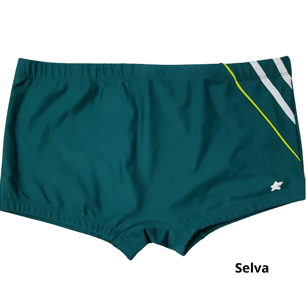 Sungão De Praia Cor Verde Todo Forrado Para  Bebê