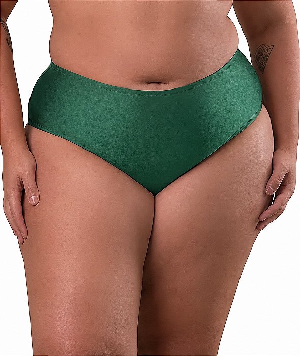 Calça de biquini hot pants plus size