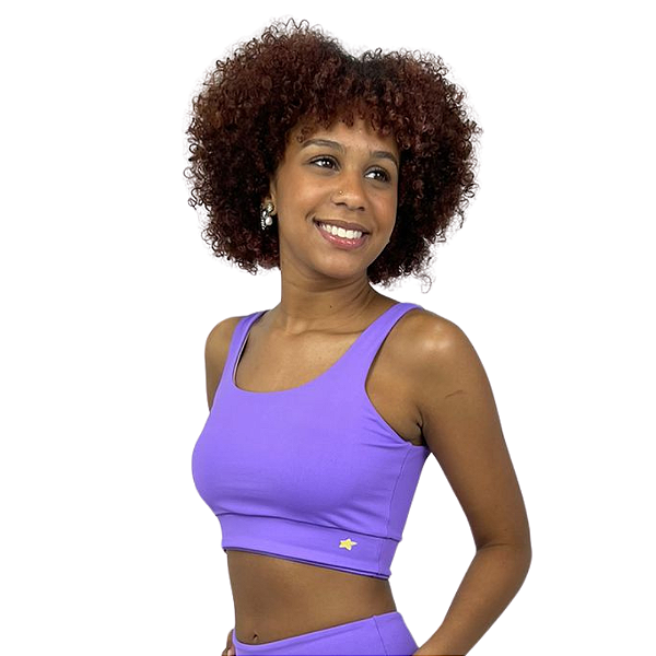 Cropped tela cos feminino