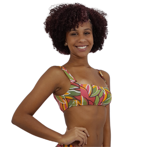 Top praiano feminino