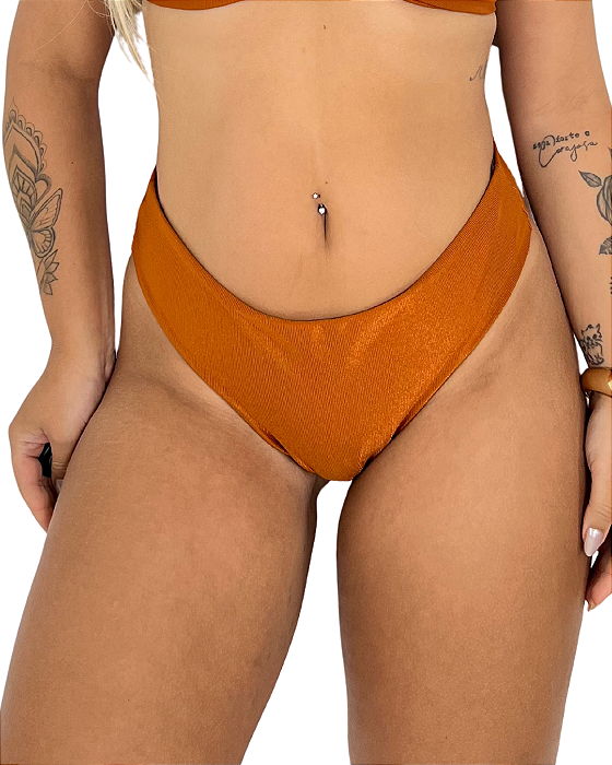 Calca de biquini cintura alta feminino