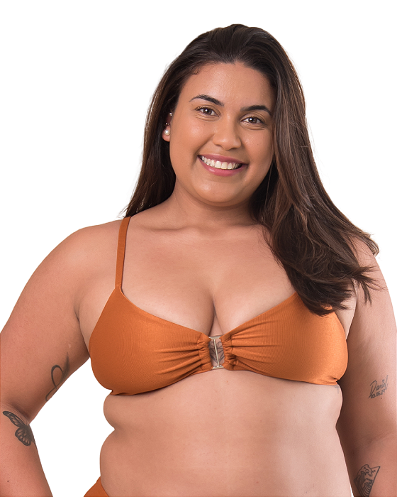 Top plus size passador