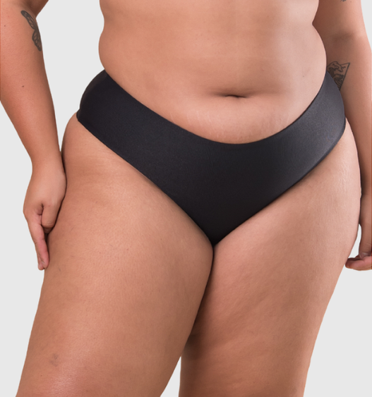 Calca biquini cintura alta plus size