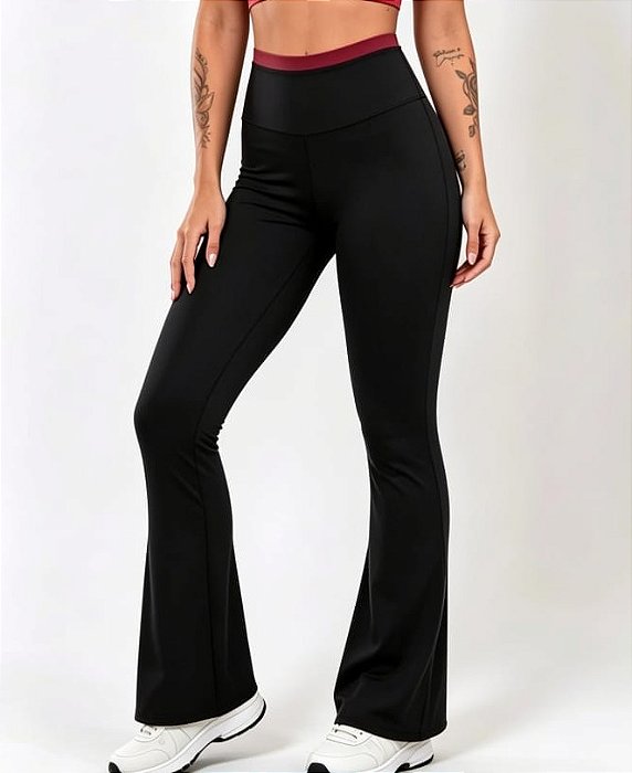 Bailarina flare feminina