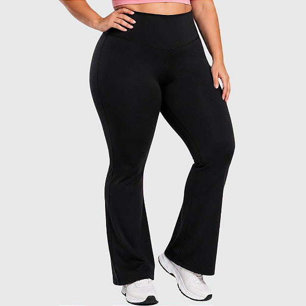 Bailarina flare plus size