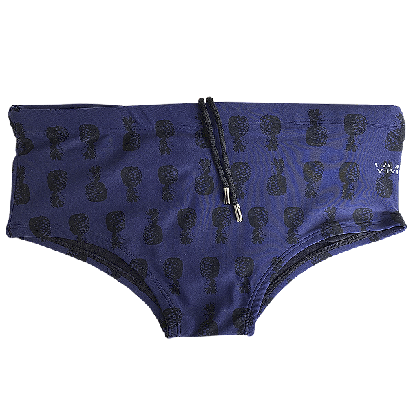 Sunga VM Clássica Estampada Pineapple Trancoso