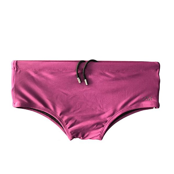 Sunga VM Clássica Lisa Roxo Escuro
