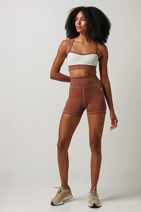 SHORT BARBARA CHOCOLATE