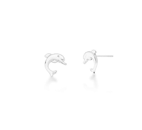 BRINCO GOLFINHO P - PRATA 925